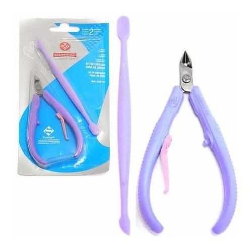 Kit Mundial Uñas Personal Care Alicate + Espatula Local 0