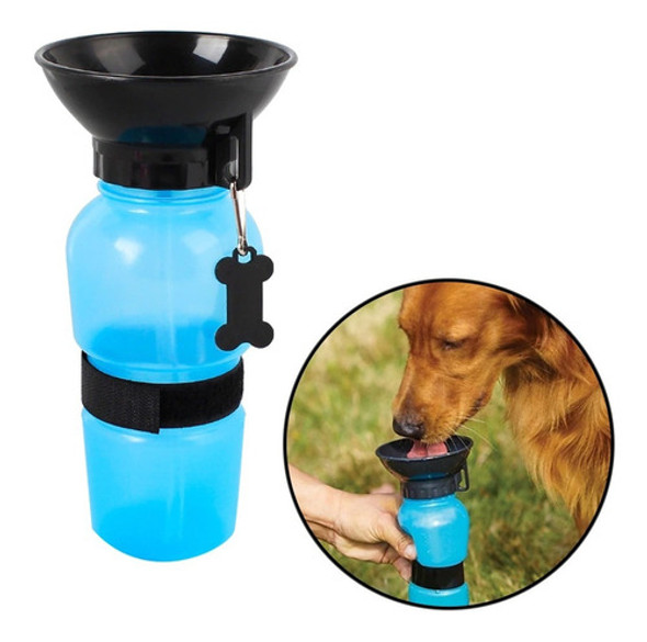 Botella Bebedero Portatil Perro Mascotas Cachorros Antigoteo 0