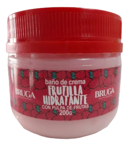 Baño De Crema Hidratante (frutilla) 0