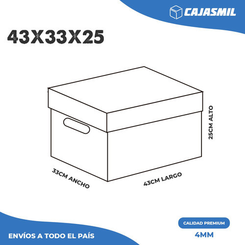 25 Cajas Archivo Americana 1