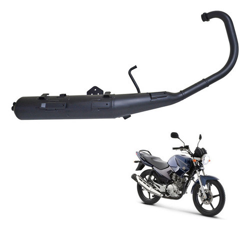 Escapamento Moto Yamaha Ybr Factor Identico Ao Original 0