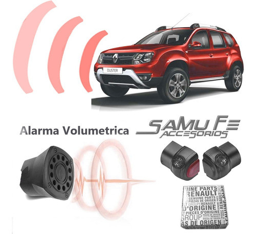 Alarma Volumetrica Renault Duster Instalada 0