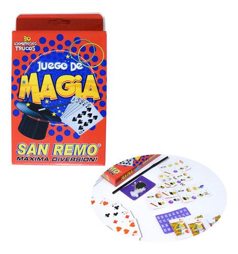 Juego De Magia Con 30 Trucos Juguete Infantil Niños 0