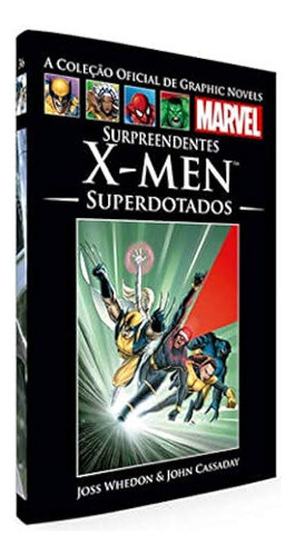 Graphic Novel Capa Dura X-men Superdotados Salvat Volume 36 0