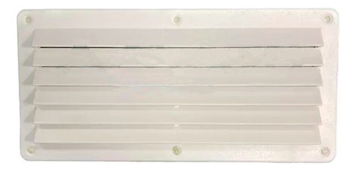 Rejilla Ventilación Plástica Rectangular 12,5x26cm Motorhome 0