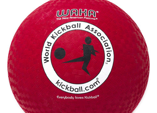 Pelota Oficial De Kickball Para Adultos, Roja, Tamaño 254 Cm 1