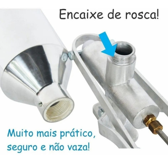 Kit Churros 4 Doceiras Recheadeira De 2 Litros Profissional 1