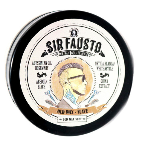 Combo Barbería Sir Fausto Barba Shampoo +cera 200gr + Aceite 1