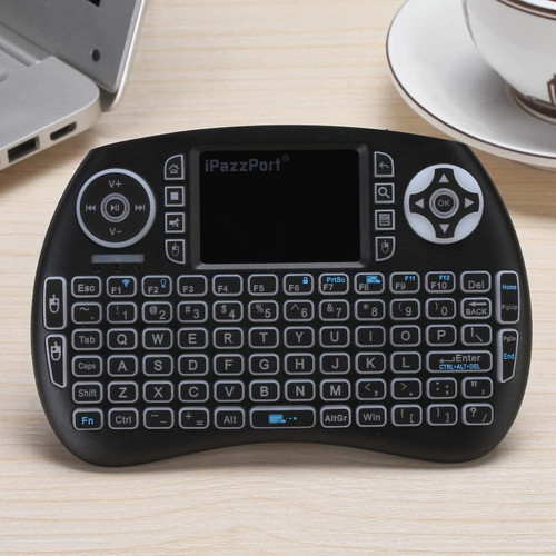 Ipazzport Mini Teclado Inalámbrico Con Touchpad Para Android 1