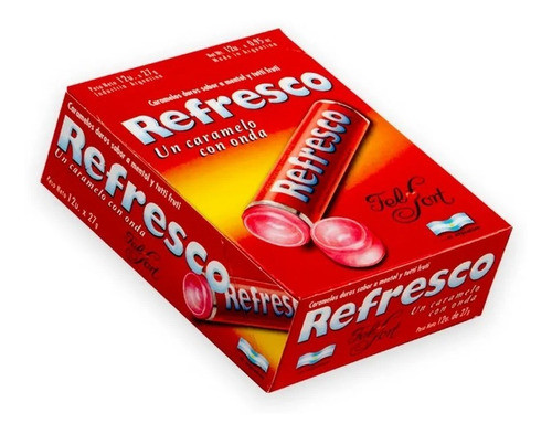 Pack X 3  Cajas Pastillas Caramelo Refresco Felfort X 12u 0