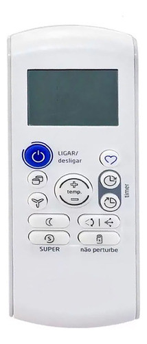 Controle Remoto Para Ar Split Carrier 40kwcd18c5 42zqa80c5 0
