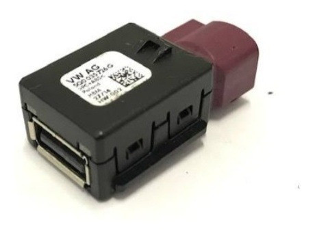 Tomada Conector Usb Console  T-cross 2020/ Nivus 2021/ 1