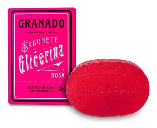 Kit C/12 Sabonetes Barra Glicerina Antioxidante Granado 90g 1