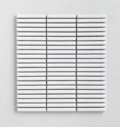 Fika Porcelanato Malla Finger Stackbond White 28x30 0