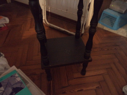 Mesa De Madera ( Pino ) Esquinera Usada 1