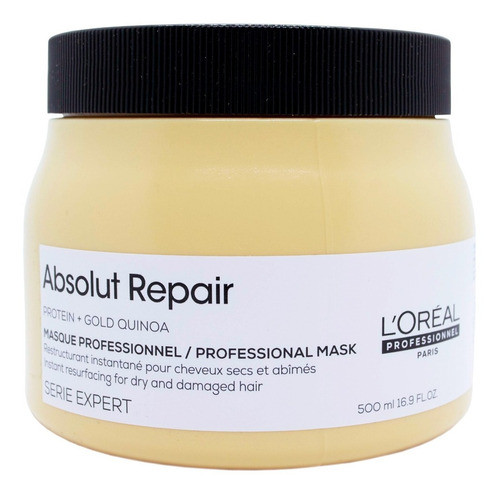Loreal Mascara X 500 Baño De Crema Absolut Repair Reparador 0