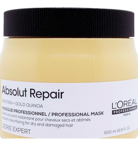 Loreal Mascara X 500 Baño De Crema Absolut Repair Reparador 1