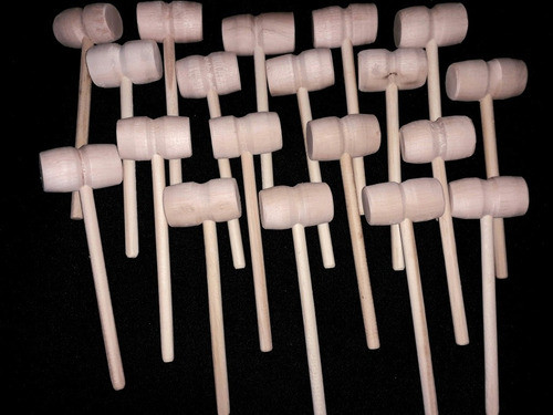 Para Corazón De Chocolate. Pack 10 Mini Martillos 0