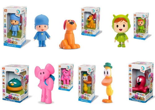 Pocoyó Colección Completa De 7 Personajes  Pocoyó Aventuras 0