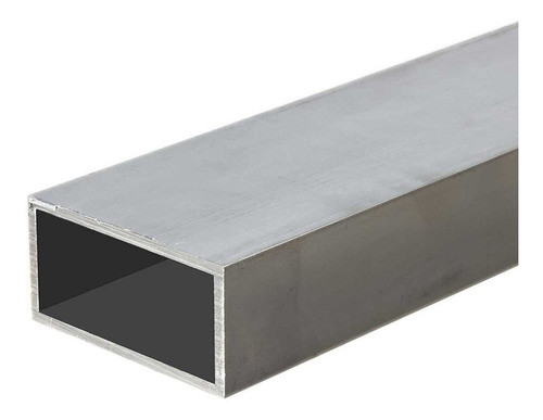 Caño Rectangular Aluminio Tubo 50x15 X 6 Metros Distribuidor 0