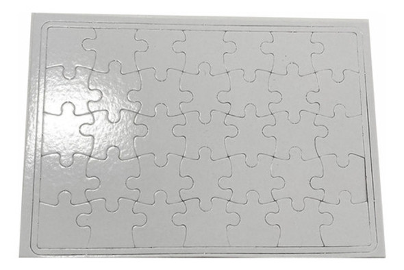 Rompecabezas Sublimable Carton Sublimar 35 Piezas 21x30cm 1u 0