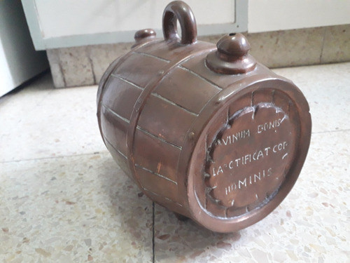 Barril De Cobre (para Decoración) 1