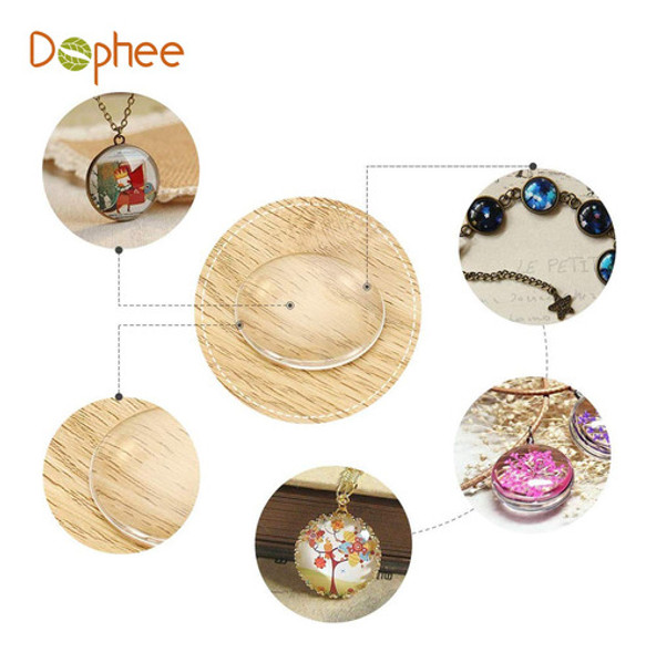 Piedras De Vidrio Para Artesania Y Joyeria De 40mm. 5pcs. 1