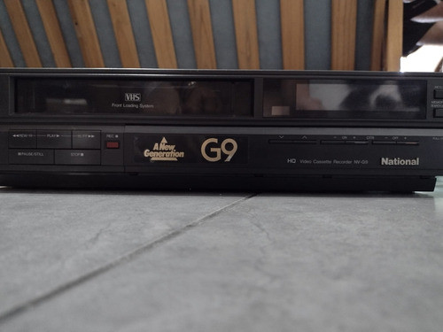 Videocasetera Grabadora Vhs G9 National 0