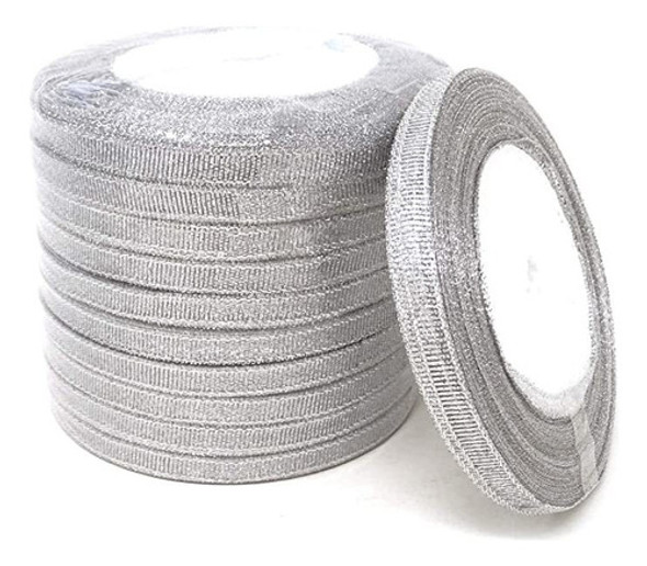 Honbay 10 Rollos/250 Yardas/228 Metros 1/4 De Ancho Brillan. 0