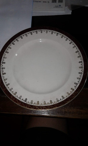 Alfred Meakin England Corona Plato Platito Porcelana 0