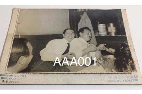 Antigua Foto Amigos. Restaurante Napoli. Foto Beltrán 0