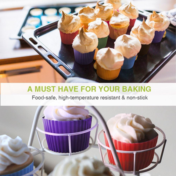 Vasos Muffin Goma Reutilizables Conjuntos Moldes Muffin 1 Vasos Muffin Goma Reutilizables Conjuntos Moldes Muffin 1