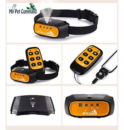 My Pet Command 2 En 1 Auto Citronella Ladrido Collar Remoto 1