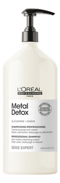 L'oréal Prof Metal Detox Shampoo 1500 + Acondicionador 500 1