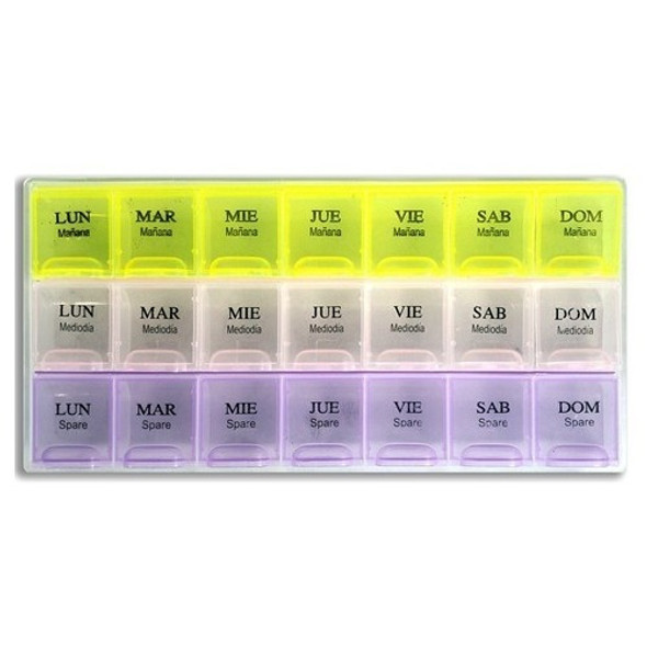 Pastillero Semanal X 3 Veces Al Dia 0