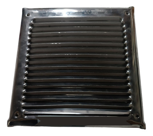 Rejilla Para Ventilación 20x20 Acero Inoxidable Aprobada Ib 1