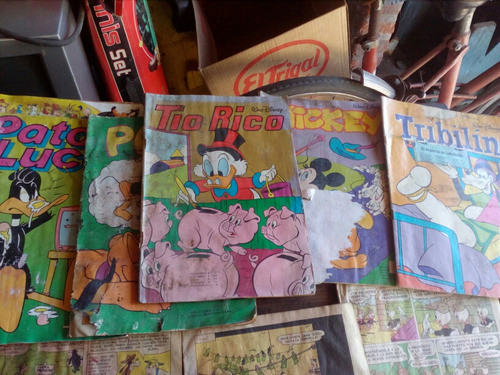 Antiguas Revistas Comics Tio Rico , Donald ,de Coleccion Lea 0