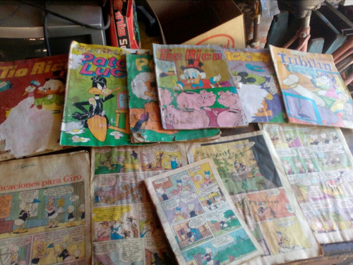 Antiguas Revistas Comics Tio Rico , Donald ,de Coleccion Lea 1