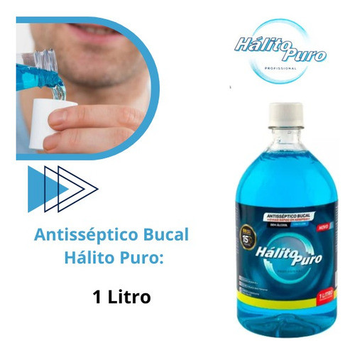Kite Antisséptico Bucal 1 Litro Refil Com Fio Dental 500m 1