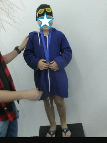 Kit Com 2 Roupões Tactel Atoalhado Infantil 1