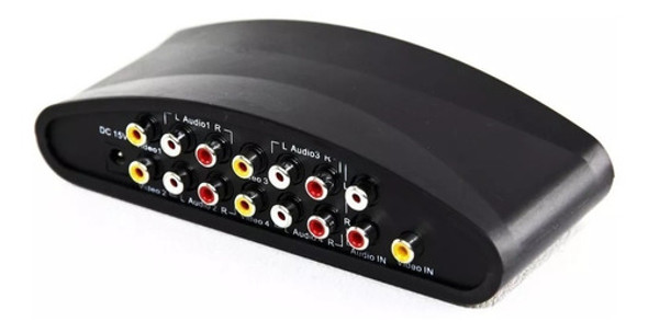 Derivador Rca St Audio/video 1 Ent. 4 Salidas No Incl Fuente 0
