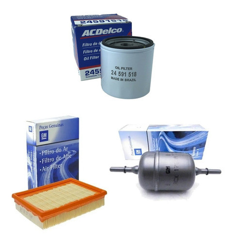 Juego Filtro Aire Nafta Aceite Gm Chevrolet Corsa 1.6 0