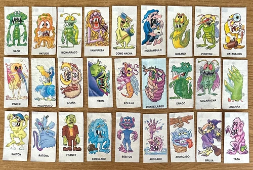 Sticker Bomky Zombi Pops Monstruos Precio X 4 Leer 1