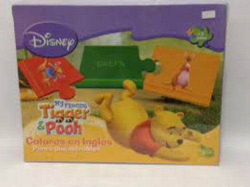My Friends Tigger & Pooh  Colores En Ingles Encastrables 0