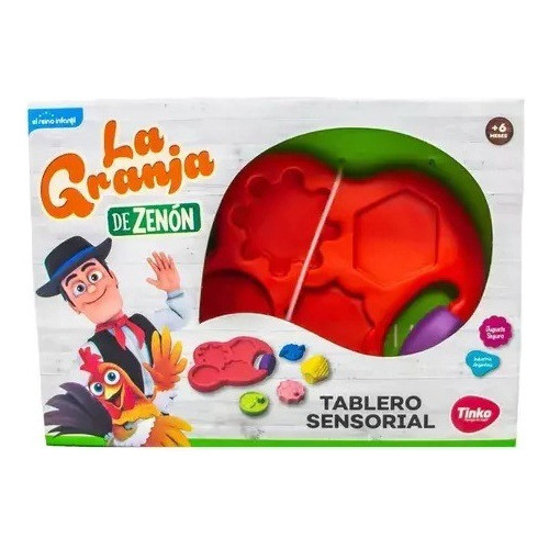 Tablero Sensorial Para Bebe De La Granja De Zenon Tinko 0