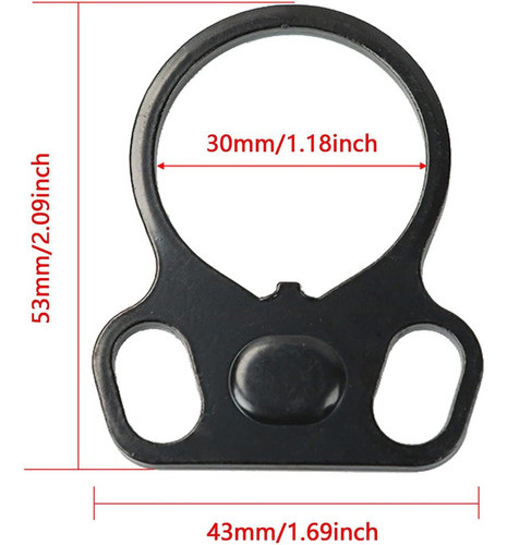 Montura Porta Fusil Slinga Correa Táctica Rifle 1
