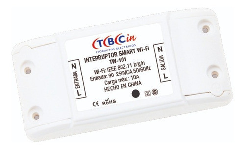 Interruptor Inteligente Wifi Smart 220v 10a Timer Tbcin 0