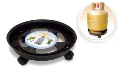 Carro Para Garrafa O Macetas Soporta 65 Kg. 0