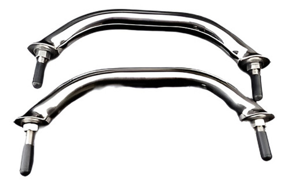 2pcs 316 Acero Inoxidable De 8'' Barco Barco Pulido Marina G 0