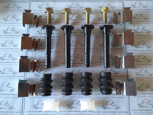 Kit Pino Guia Pinça Freio Traseira Fiat Stilo Sistema Bosch 0